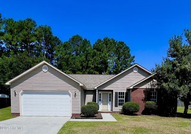 Photo 1 of Single family home for sale at 206 Rosewood Cir, Jacksonville, NC 28546 | MLS# 100583163 | Listing updated on 2026-08-28