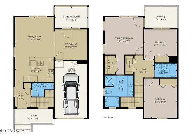 Photo 3 of Townhouse for sale at 101 Durands Landing, Wilmington, NC 28412 | MLS# 100589328 | Listing updated on 2026-08-20