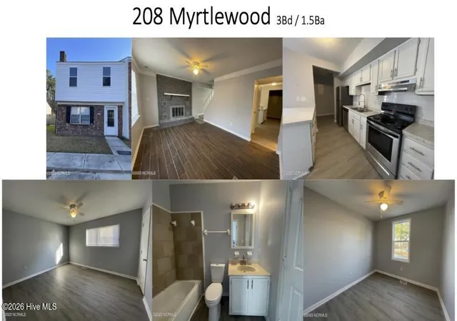 Photo 2 of Townhouse for sale at 208 Myrtlewood Cir, Jacksonville, NC 28546 | MLS# 100596194 | Listing updated on 2026-08-24