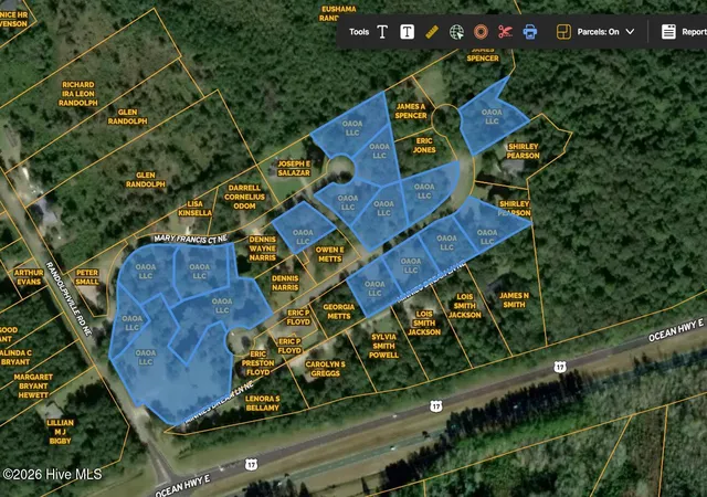 Photo 3 of Land for sale at 2529 Mary Frances Ct Ne, Bolivia, NC 28422 | MLS# 100597226 | Listing updated on 2026-09-02