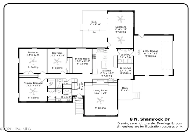 Photo 2 of Single family home for sale at 8 N Shamrock Dr, Jackson Springs, NC 27281 | MLS# 100593599 | Listing updated on 2026-08-27