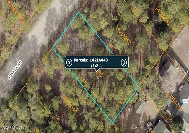 Photo 1 of Land for sale at Lot 46 Juniper Rd, Southport, NC 28461 | MLS# 100597794 | Listing updated on 2026-08-20