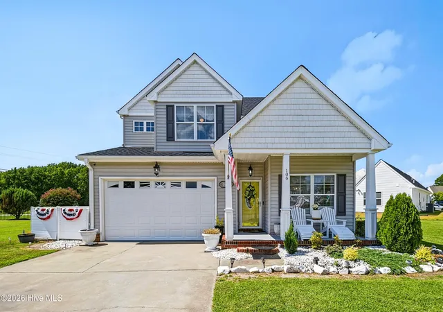 Photo 1 of Single family home for sale at 106 Pendleton Tr, Edenton, NC 27932 | MLS# 100598541 | Listing updated on 2026-09-17