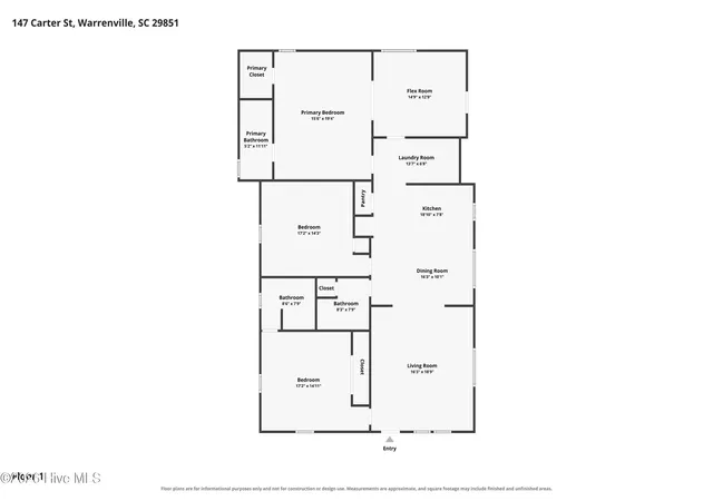 Photo 34 of Single family home for sale at 147 Carter St, Warrenville, SC 29851 | MLS# 100595532 | Listing updated on 2026-09-01