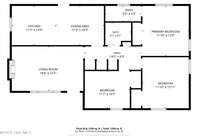 Photo 3 of Single family home for sale at 4280 Se College St, Ayden, NC 28513 | MLS# 100598015 | Listing updated on 2026-08-21