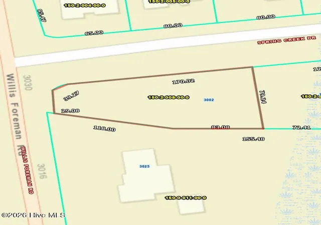 Photo 1 of Land for sale at 3002 Spring Crk Dr, Hephzibah, GA 30815 | MLS# 100595377 | Listing updated on 2026-09-18