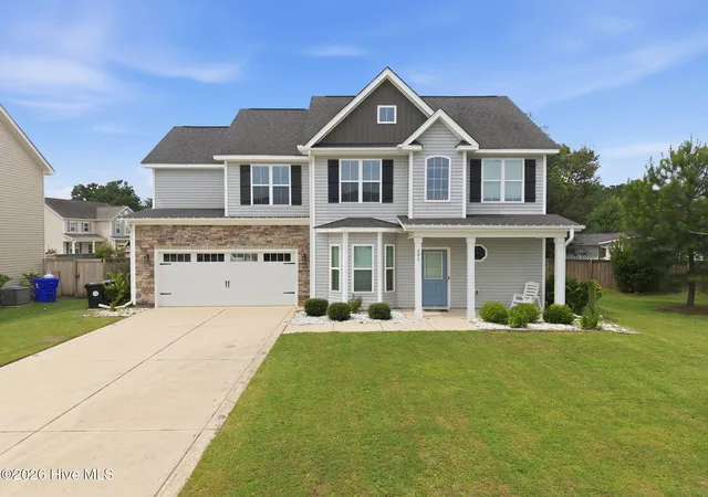 Photo 1 of Single family home for sale at 601 Aurora Pl, Hampstead, NC 28443 | MLS# 100592635 | Listing updated on 2026-08-23