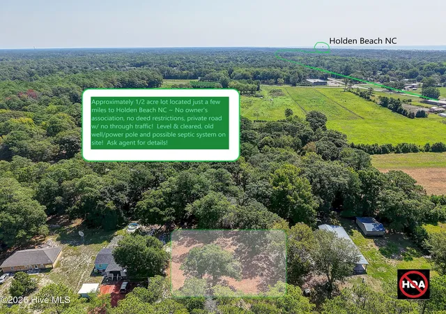 Photo 4 of Land for sale at 2240 Gordon Ln Sw, Supply, NC 28462 | MLS# 100599107 | Listing updated on 2026-09-24