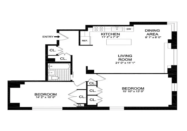 2nd image of 225 Adams St #8H, New York City, NY 11201 | MLS# RLS20104441