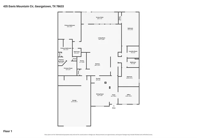 40th image of 435 Davis Mountain Cir, Georgetown, TX 78633 | MLS# 5514350