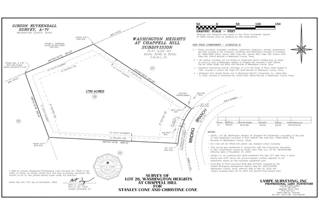 1st image of 0 Winding Br, Chappell Hill, TX 77426 | MLS# 55175087