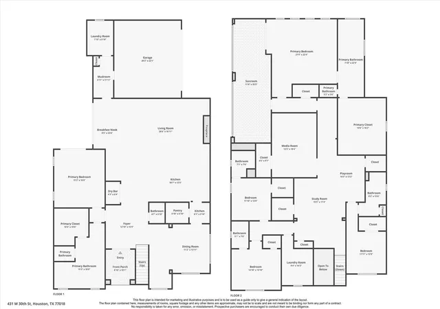 36th image of 431 W 30th St, Houston, TX 77018 | MLS# 84965069