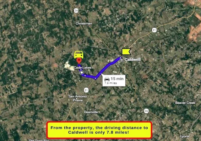 Photo 4 of Land for sale at 0 Fir Dr, Caldwell, TX 77836 | MLS# 61322977 | Listing updated on 2026-08-21