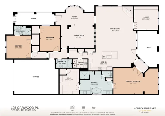 37th image of 195 Oarwood Pl, Spring, TX 77389 | MLS# 25709846