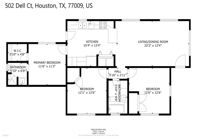 17th image of 502 Dell Ct, Houston, TX 77009 | MLS# 79626713