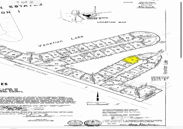 Photo 3 of Land for sale at 711 Salerno St, Sugar Land, TX 77478 | MLS# 53987892 | Listing updated on 2026-08-13