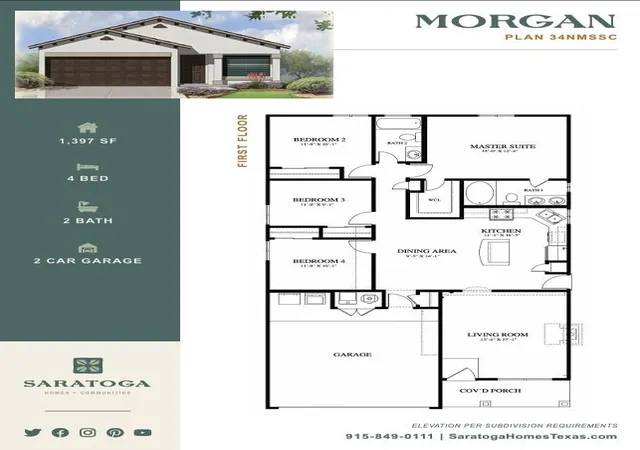 Photo 4 of Single family home for sale at 410 Dorion Lagoon, Crosby, TX 77532 | MLS# 12326995 | Listing updated on 2026-09-23