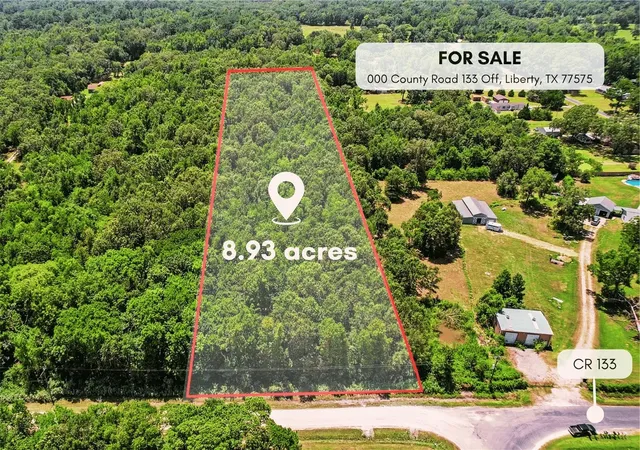 Photo 1 of Land for sale at 000 County Rd 133 Off, Liberty, TX 77575 | MLS# 24920158 | Listing updated on 2026-09-03