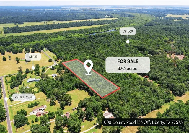Photo 2 of Land for sale at 000 County Rd 133 Off, Liberty, TX 77575 | MLS# 24920158 | Listing updated on 2026-09-03