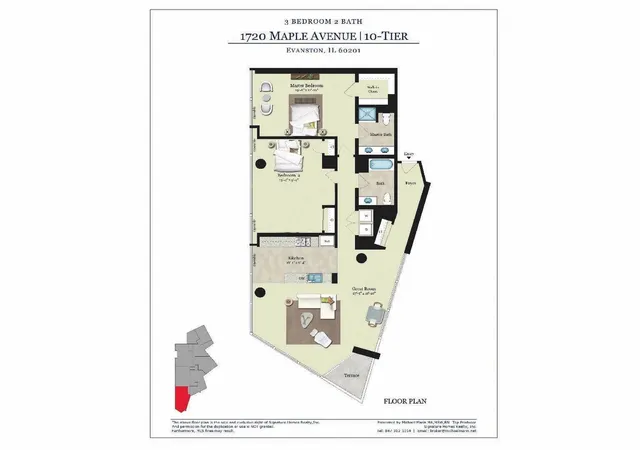 27th image of 1720 Maple Ave #910, Evanston, IL 60201 | MLS# 12591348