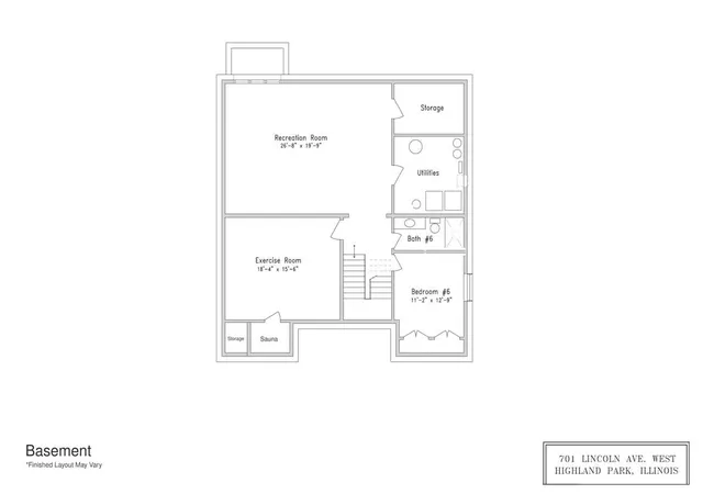 27th image of 701 Lincoln Ave W, Highland Park, IL 60035 | MLS# 12703691