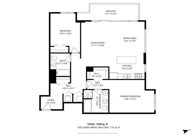 23rd image of 5 E 14th Pl #1705, Chicago, IL 60605 | MLS# 12711122