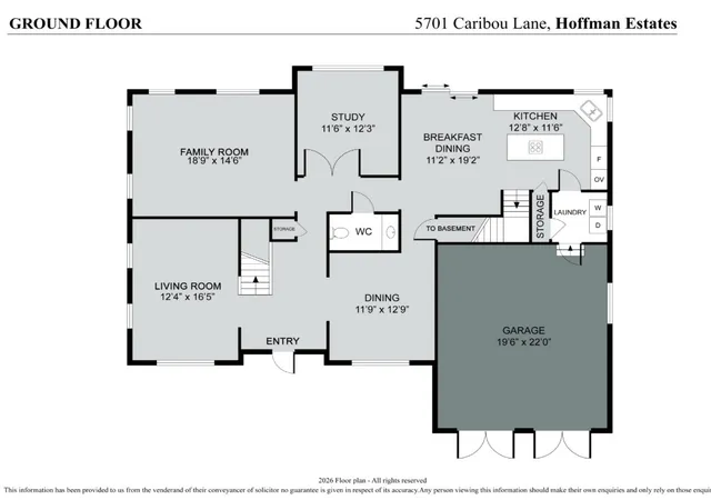 42nd image of 5701 Caribou Ln, Hoffman Estates, IL 60192 | MLS# 12722012