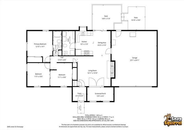 35th image of 2406 Jordan Dr, Champaign, IL 61822 | MLS# 12726103