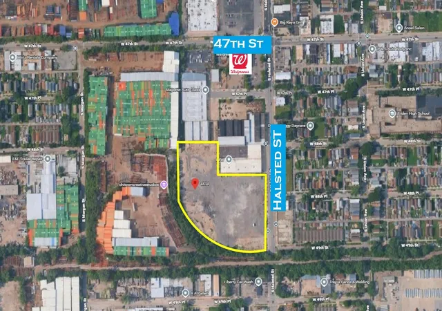 Land for sale at 4834 S Halsted St, Chicago, IL 60609 | MLS# 12726376