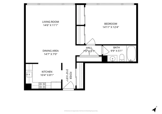 21st image of 3600 N Lake Shore Dr #1308, Chicago, IL 60613 | MLS# 12727201