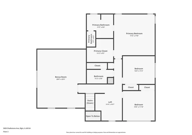 61st image of 3020 Chalkstone Ave, Elgin, IL 60124 | MLS# 12729170