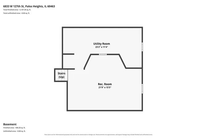 Photo 29 of Single family home for sale at 6833 W 127th Street, Palos Heights, IL 60463 | MLS# 12729912 | Listing updated on 2026-09-07