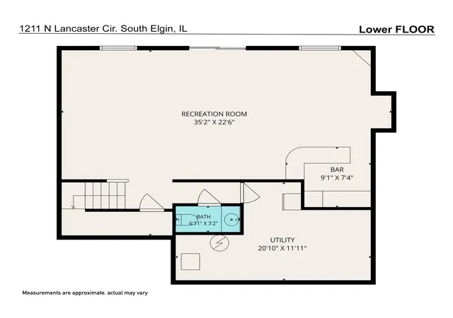 36th image of 1211 N Lancaster Cir N, South Elgin, IL 60177 | MLS# 12731736