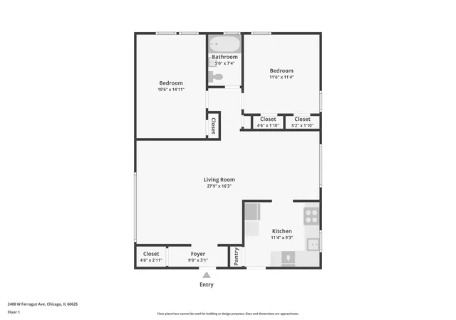 Photo 22 of Condo for sale at 2408 W Farragut Ave #2A, Chicago, IL 60625 | MLS# 12732152 | Listing updated on 2026-08-21