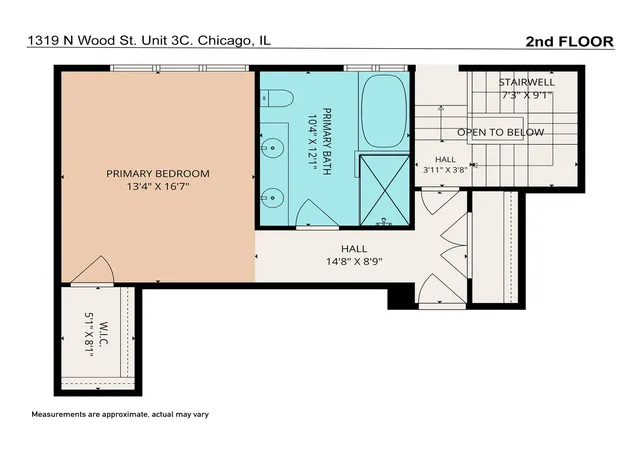 2nd image of 1319 N Wood St, Chicago, IL 60622