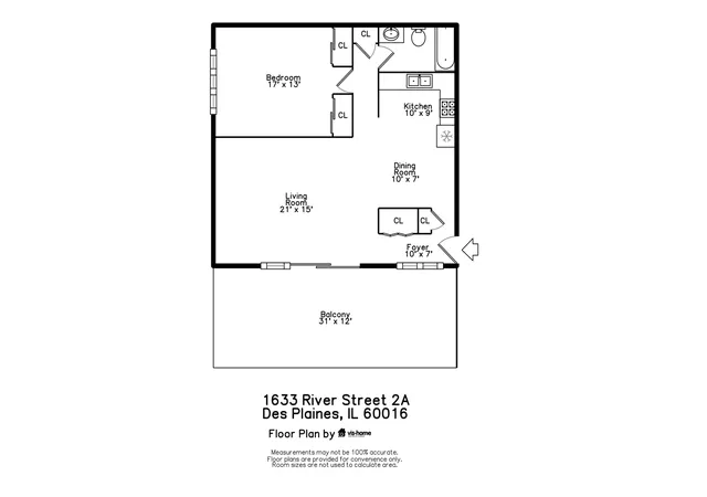 2nd image of 1633 River St, Des Plaines, IL 60016