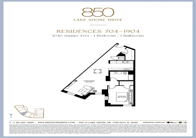 14th image of 850 N Lake Shore Dr #1804, Chicago, IL 60611 | MLS# 12734477