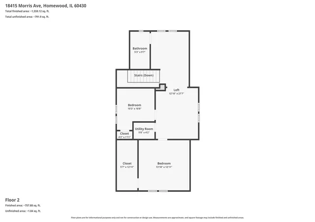 20th image of 18415 Morris Ave, Homewood, IL 60430 | MLS# 12736593
