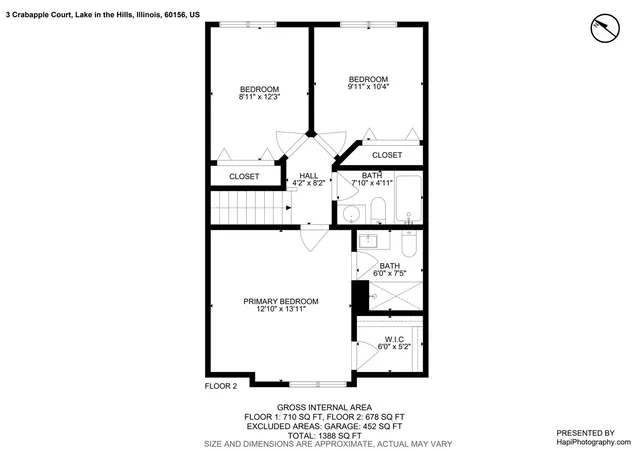 27th image of 3 Crabapple Ct, Lake In The Hills, IL 60156 | MLS# 12737782