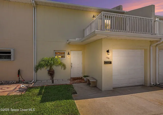 Photo 1 of Townhouse for sale at 176 Christine Dr, Satellite Beach, FL 32937 | MLS# 1082407 | Listing updated on 2026-08-31