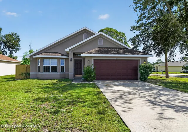 Photo 1 of Sale Pending at 415 Freeman Rd Nw, Palm Bay, FL 32907 | MLS# 1082837 | Listing updated on 2026-08-29