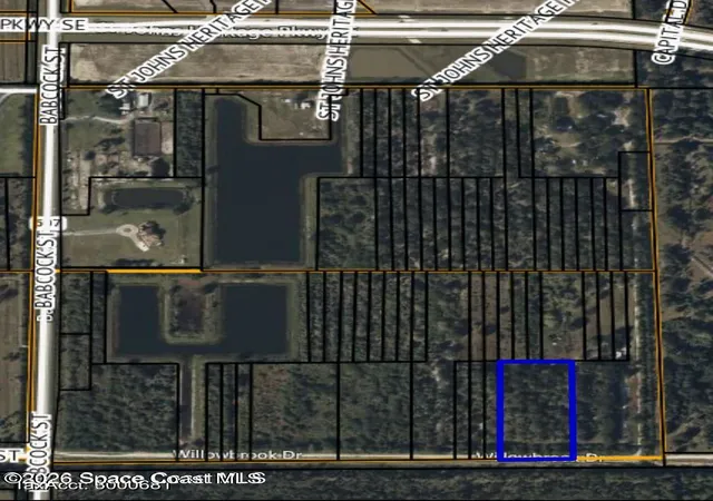 Photo 3 of Land for sale at 0 Willowbrook Dr, Palm Bay, FL 32909 | MLS# 1082891 | Listing updated on 2026-09-06