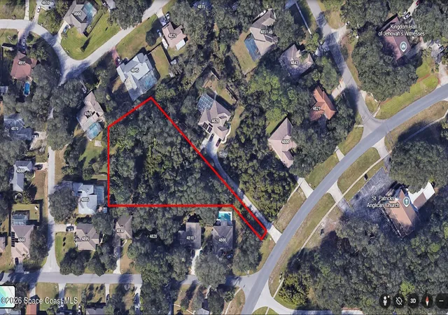Photo 2 of Land for sale at 4824 Curtis Blvd, Cocoa, FL 32927 | MLS# 1083032 | Listing updated on 2026-08-01