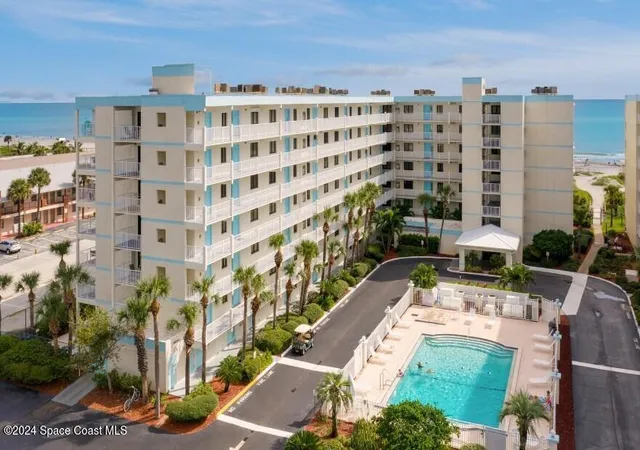 Listing Photo 1 - Condo for sale in building located at 1050 N Atlantic Ave, Cocoa Beach, FL 32931 - Unit #106
