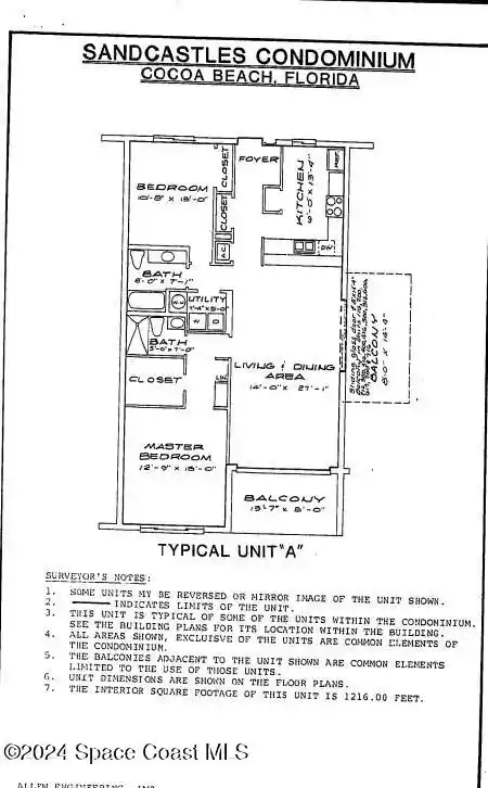 Listing Photo 57 - Condo for sale in 1050 N Atlantic Ave located at 1050 N Atlantic Ave, Cocoa Beach, FL 32931 - Unit #106