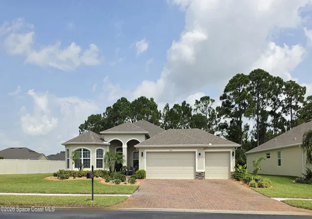 Photo 1 of Single family home for sale at 607 Se Gleneagles Dr, Palm Bay, FL 32909 | MLS# 1083405 | Listing updated on 2026-09-13