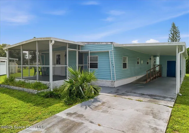 Photo 1 of Manufactured home for sale at 1174 Pleasant Ct Ne, Palm Bay, FL 32907 | MLS# 1083362 | Listing updated on 2026-10-02
