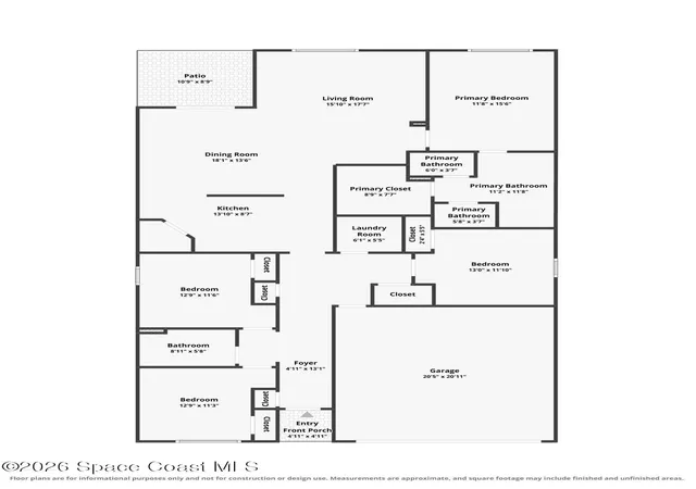 Photo 2 of Single family home for sale at 1418 Hepner St Se, Palm Bay, FL 32909 | MLS# 1083695 | Listing updated on 2026-09-13