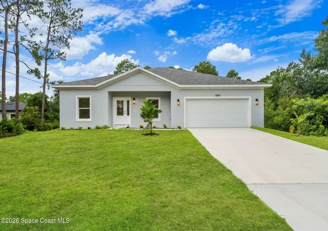 Photo 1 of Sale Pending at 1240 Cogan Dr Se, Palm Bay, FL 32909 | MLS# 1083949 | Listing updated on 2026-08-21