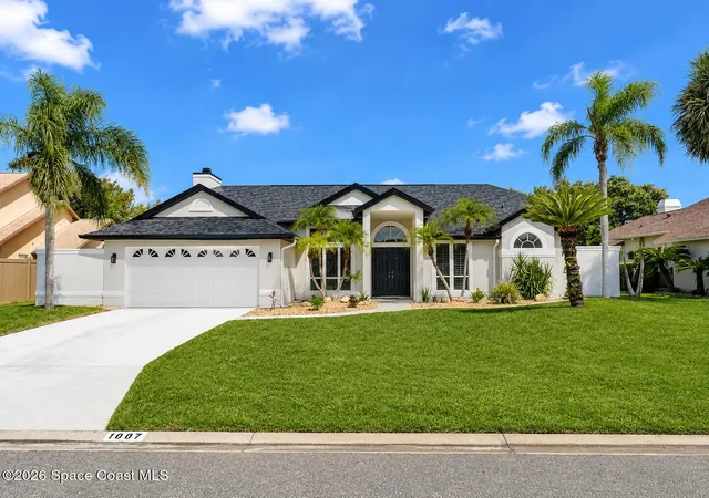 Photo 1 of Sale Pending at 1007 Spanish Wells Dr, Melbourne, FL 32940 | MLS# 1084097 | Listing updated on 2026-08-17